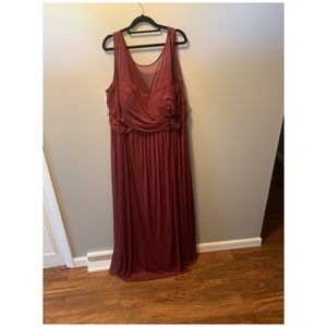 David’s bridal size 26 bridesmaids dress